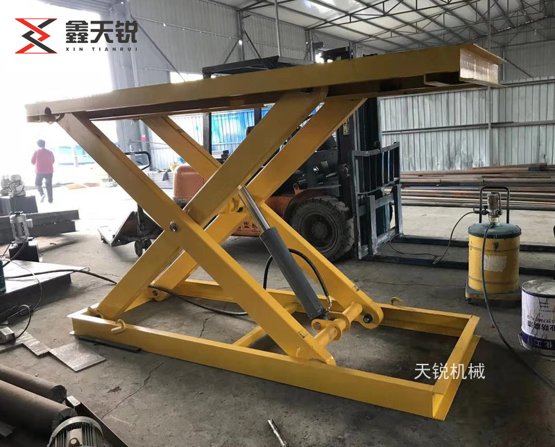 济南单剪叉固定式液压升降机